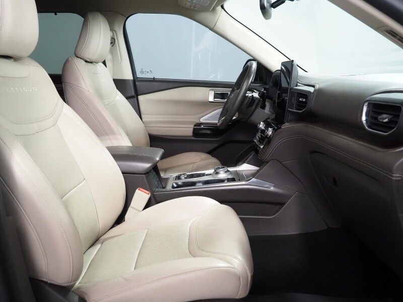 2021 Ford Explorer Platinum 4WD *NAVIGATION, ADAPTIVE CRUISE, SAFETY ALERTS, 360 CAMERAS, TWIN-PANEL MOONROOF, LEATHER, CLIMATE/MASSAGE SEATS, HEATED STEERING, 2ND ROW CAPTIAN'S, BANG & OLUFSEN, WIRELESS CHARGING, ANDROID & APPLE Round Rock TX
