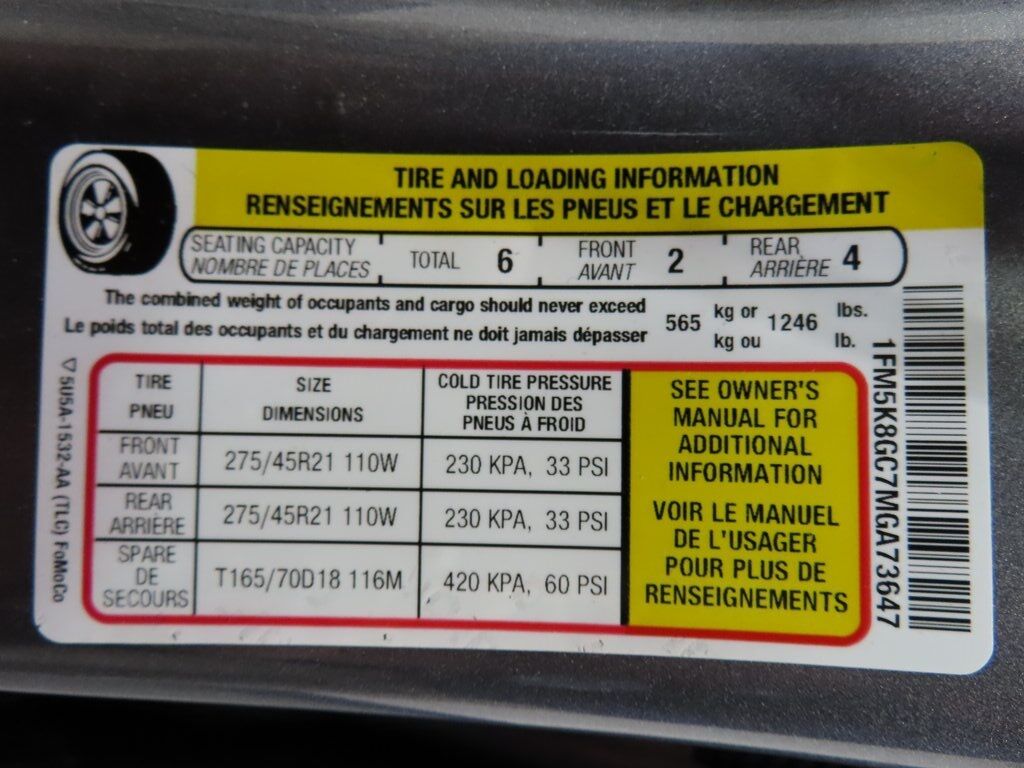 2021 Ford Explorer ST 4WD 6 Passenger Fond du Lac WI