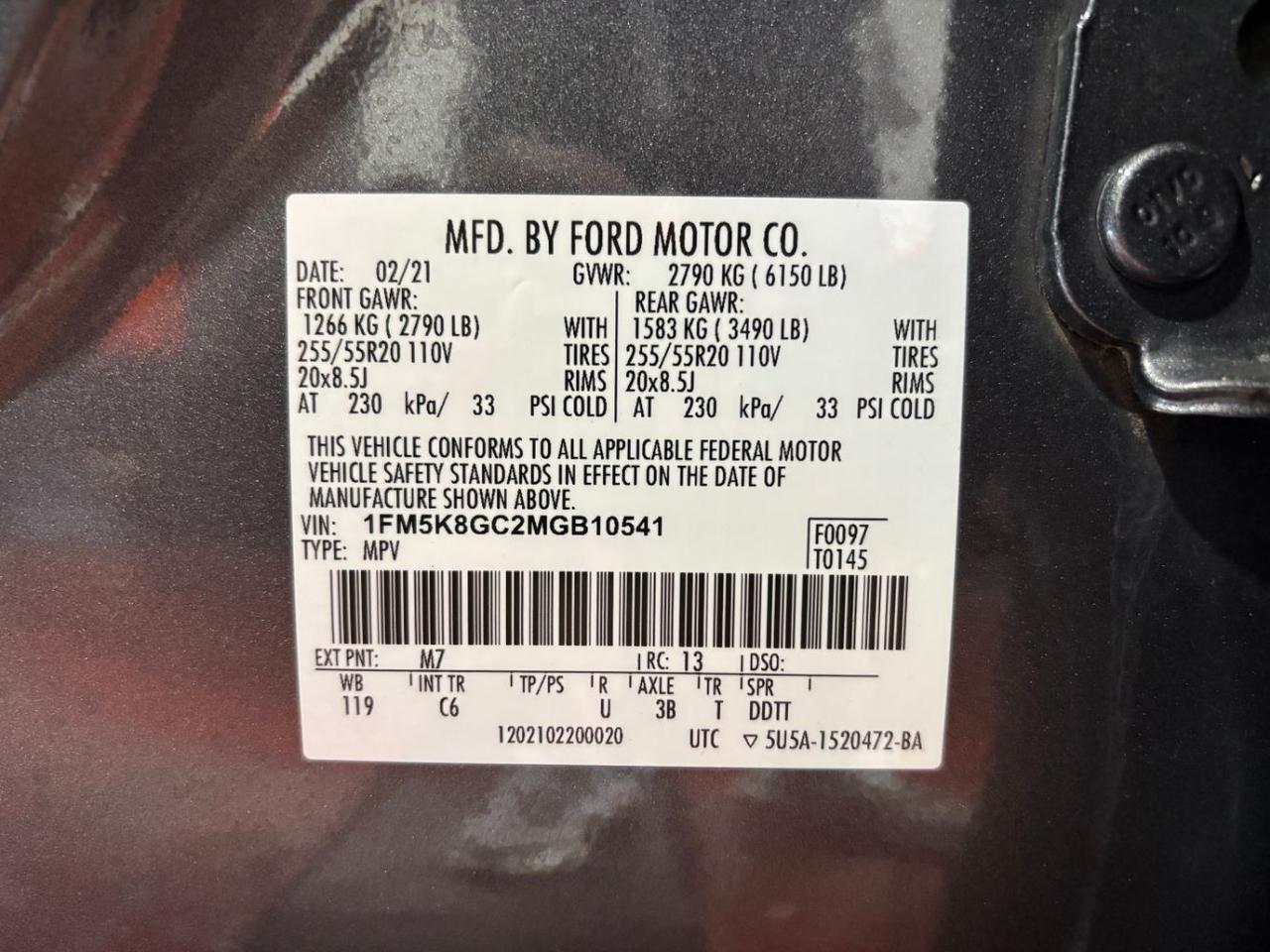 2021 Ford Explorer ST Franklin OH
