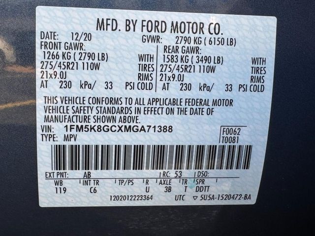 2021 Ford Explorer ST Washington MO