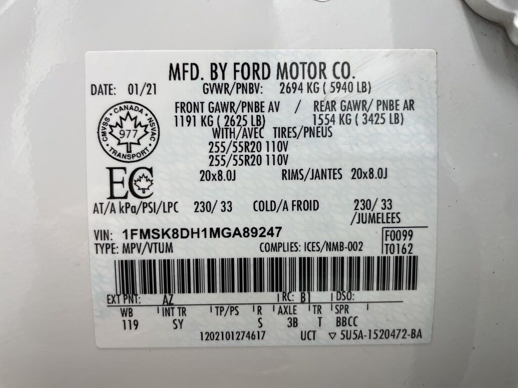 2021 Ford Explorer XLT 4WD 6 Passenger Minocqua WI