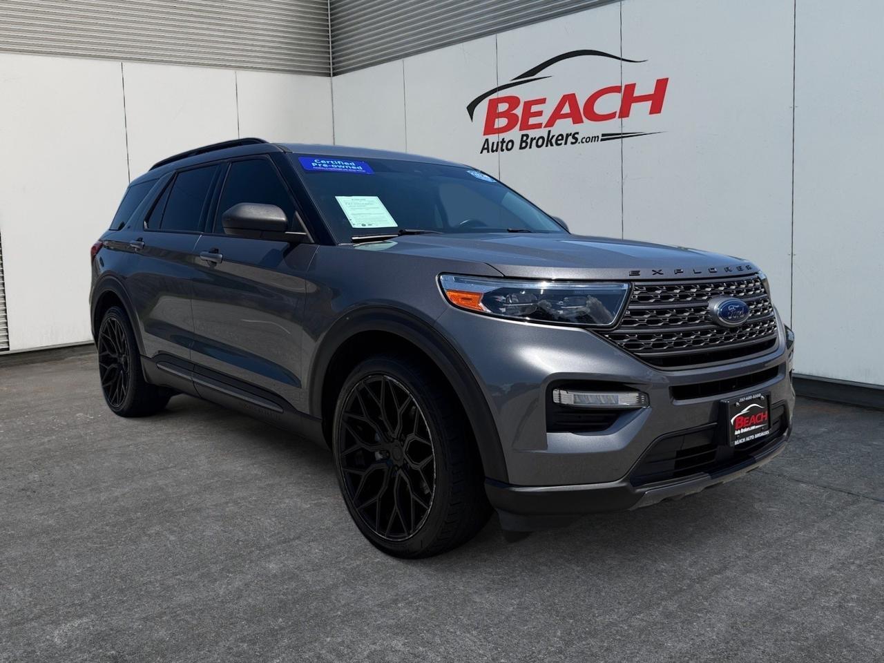 2021 Ford Explorer XLT, HEATED SEATS, HEATED STEERING WHEEL, POWER LIFTGATE, 3RD ROW, HOTSPOT, BACKUP CAMERA, REMOTE START, POWER/HEATED MIRRORS, CLEAN CARFAX, THE PERFECT FAMILY VEHICLE!