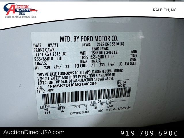 2021 Ford Explorer XLT Raleigh NC