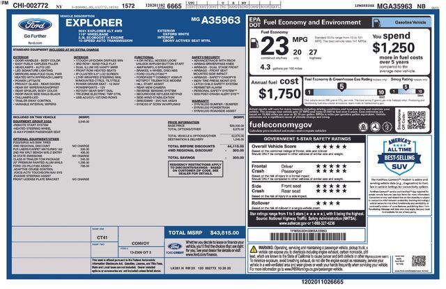 2021 Ford Explorer XLT Raleigh NC