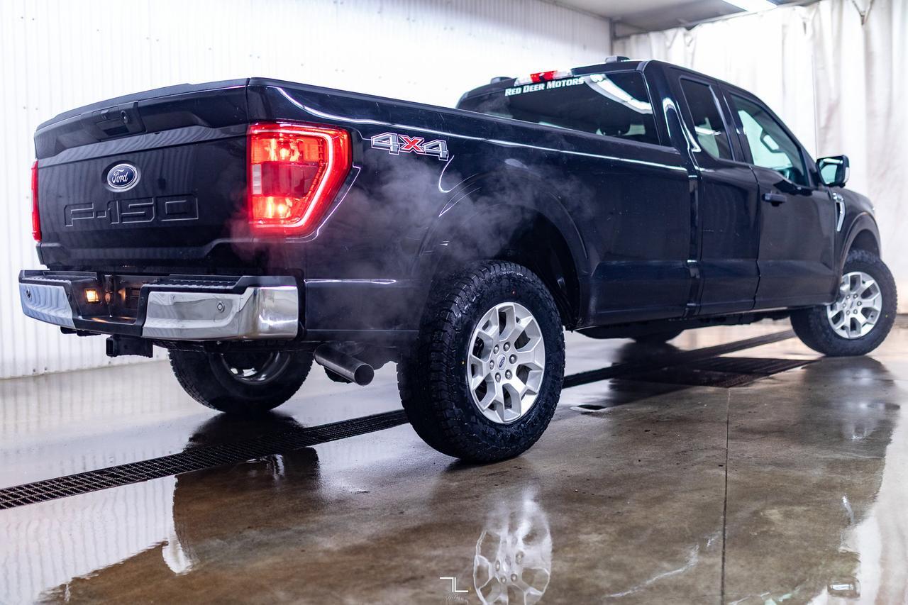 2021 Ford F-150 4x4 Super Cab XLT Longbox Nav BCam Red Deer AB