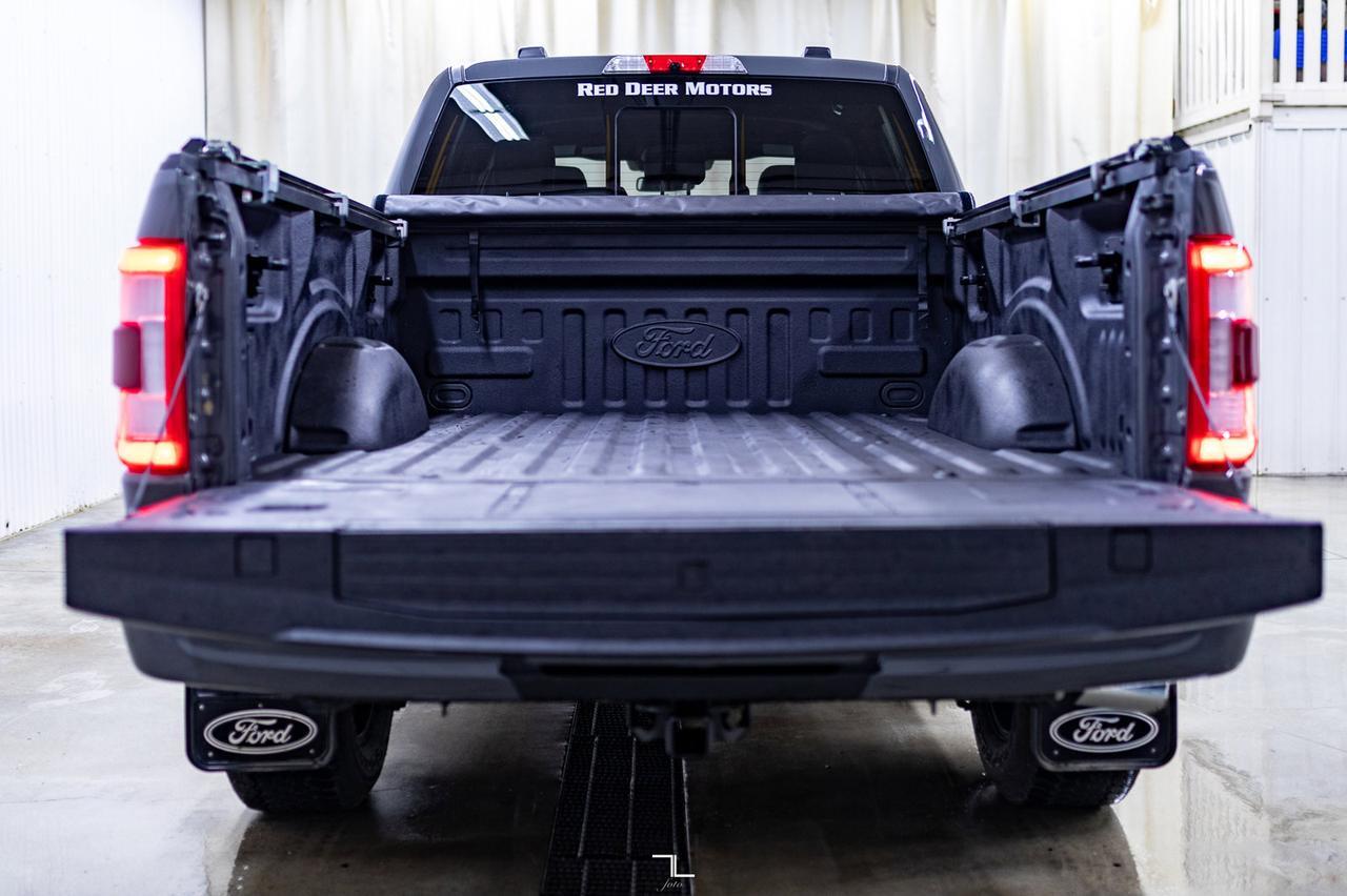 2021 Ford F-150 4x4 Super Crew Lariat FX4 Longbox Leather Nav Red Deer AB