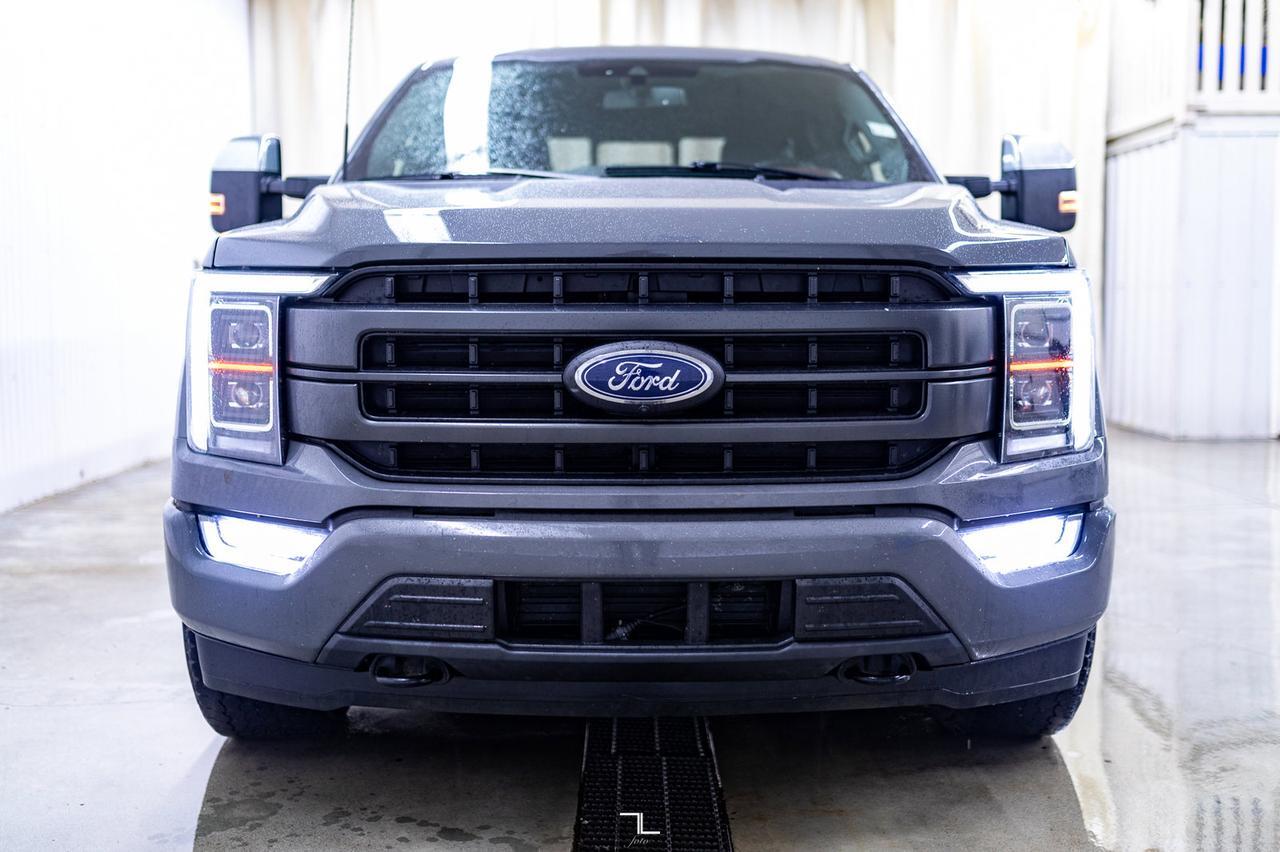 2021 Ford F-150 4x4 Super Crew Lariat FX4 Longbox Leather Nav Red Deer AB