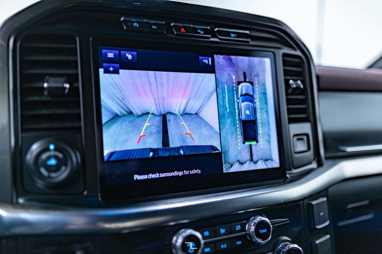 2021 Ford F-150 4x4 Super Crew Lariat FX4 Longbox Leather Nav Red Deer AB