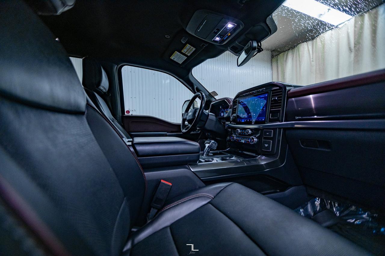 2021 Ford F-150 4x4 Super Crew Lariat FX4 Longbox Leather Nav Red Deer AB