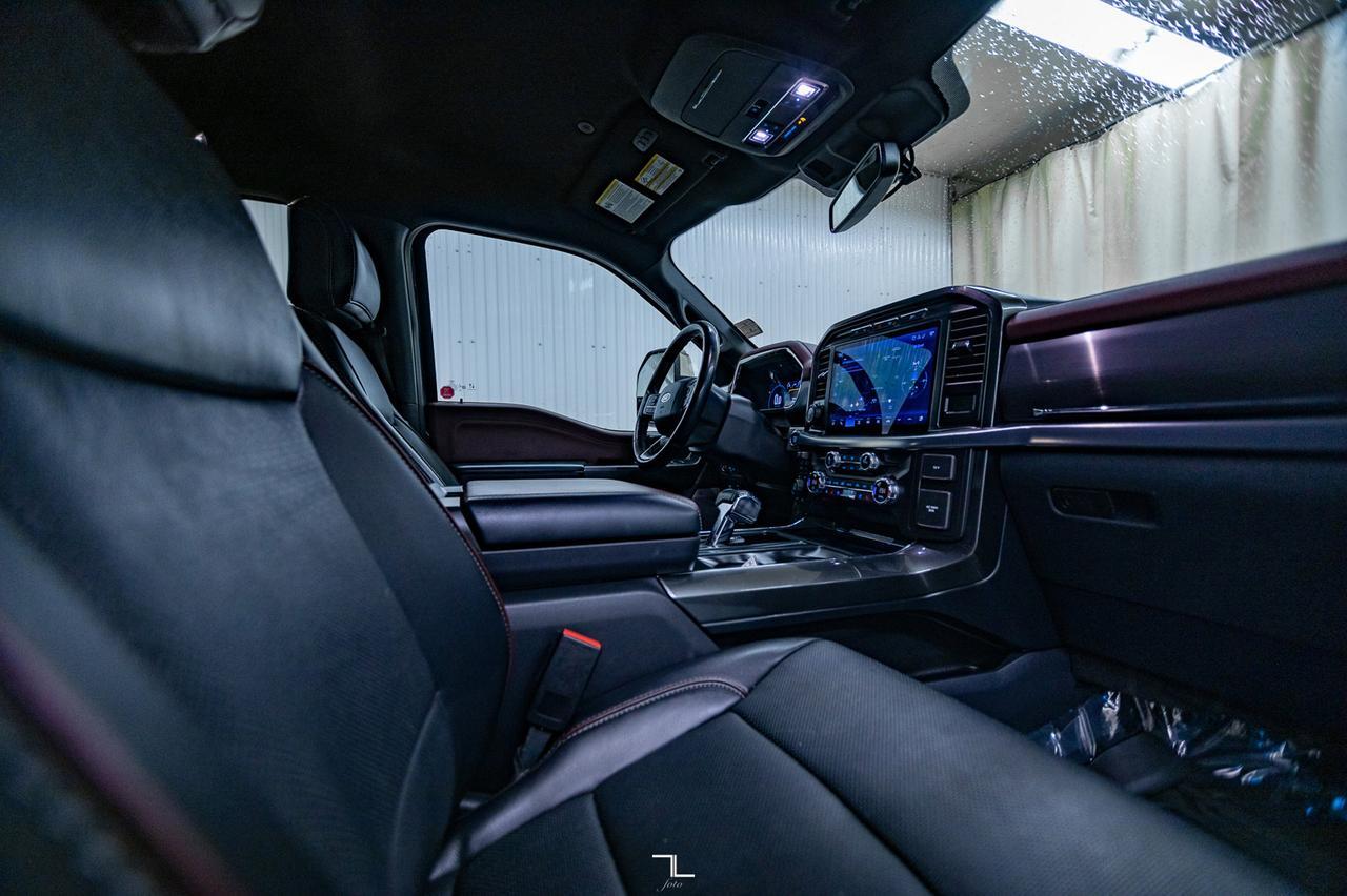 2021 Ford F-150 4x4 Super Crew Lariat FX4 Longbox Leather Nav Red Deer AB