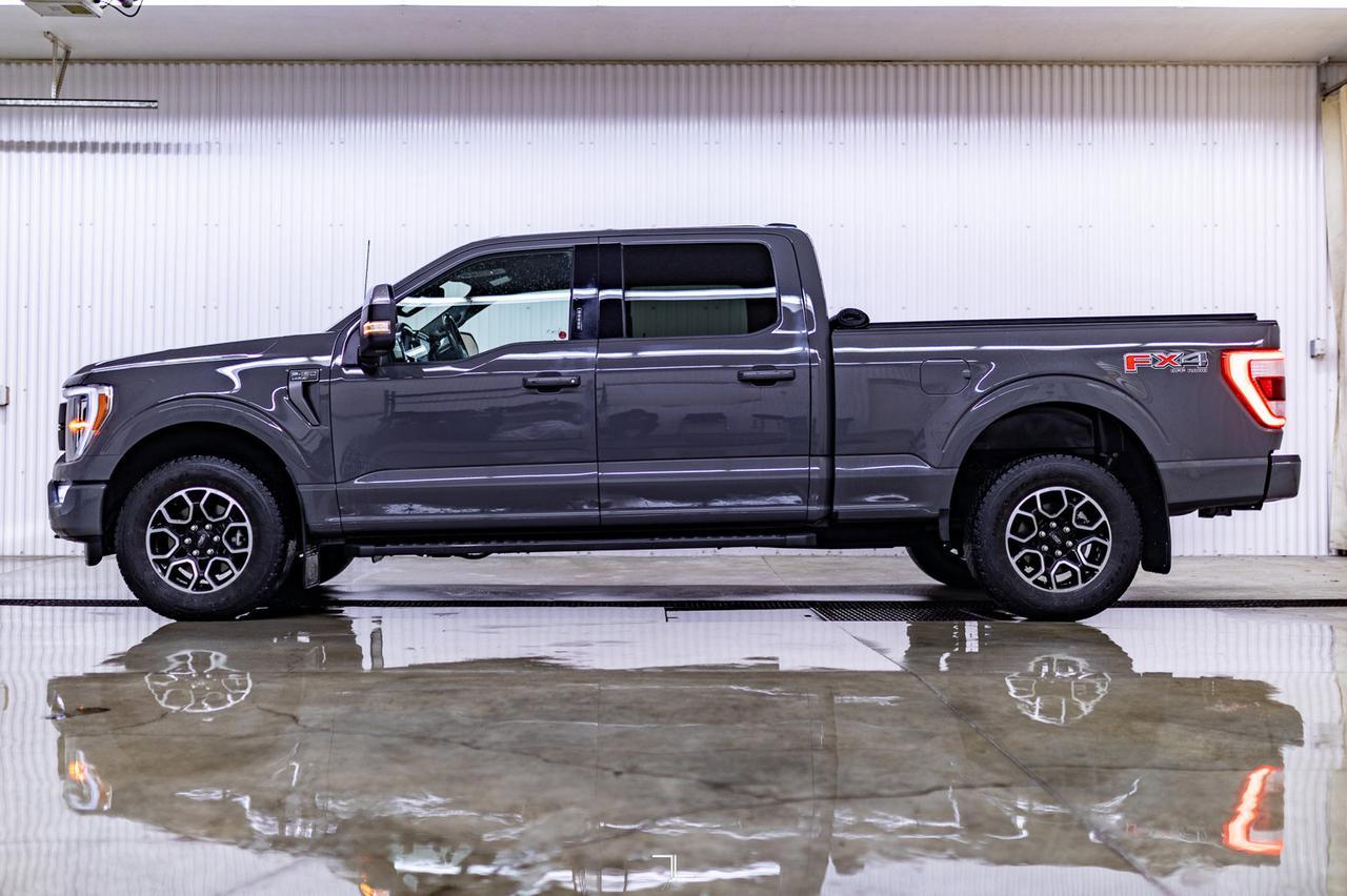 2021 Ford F-150 4x4 Super Crew Lariat FX4 Longbox Leather Nav Red Deer AB