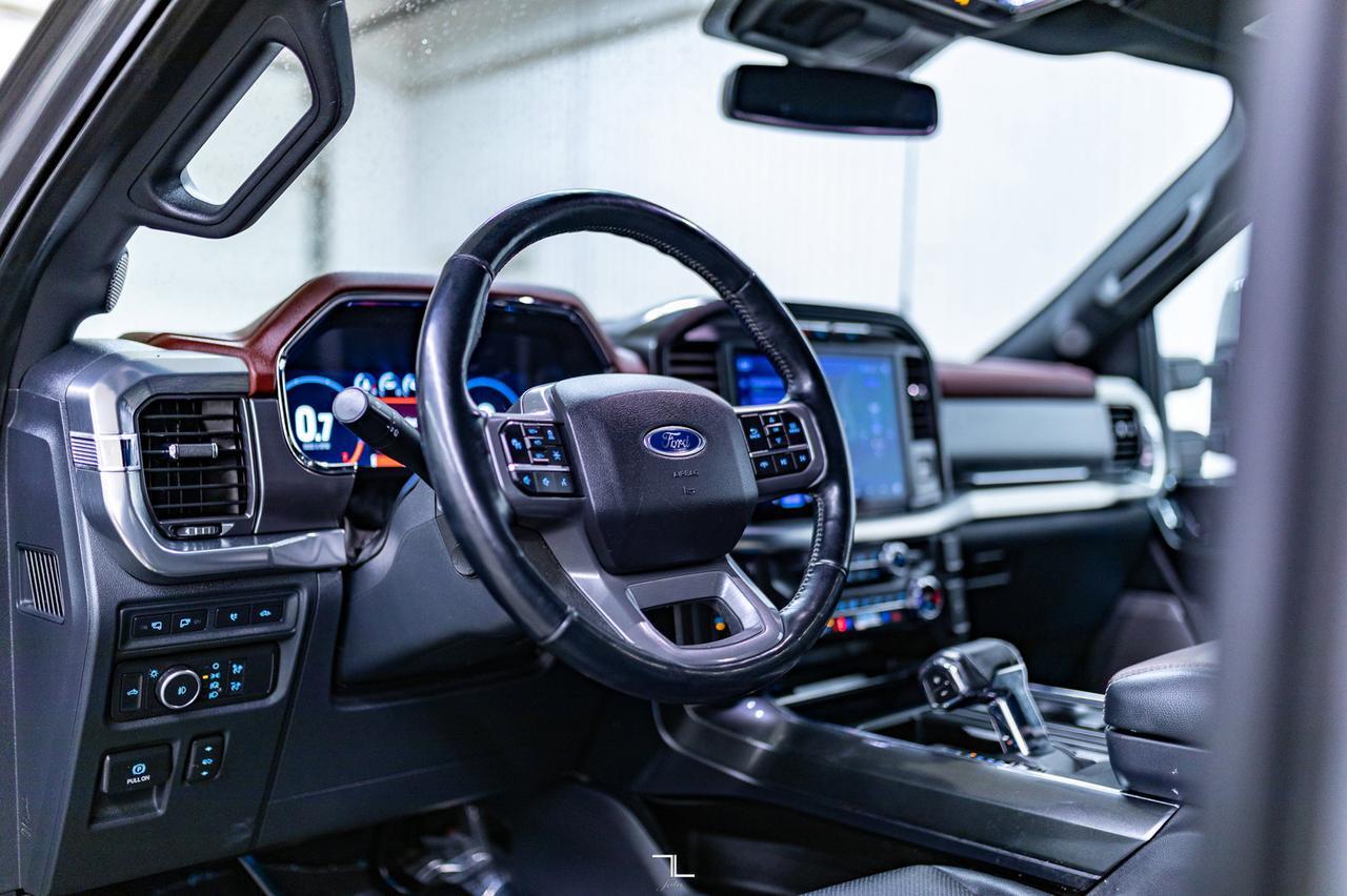 2021 Ford F-150 4x4 Super Crew Lariat FX4 Longbox Leather Nav Red Deer AB