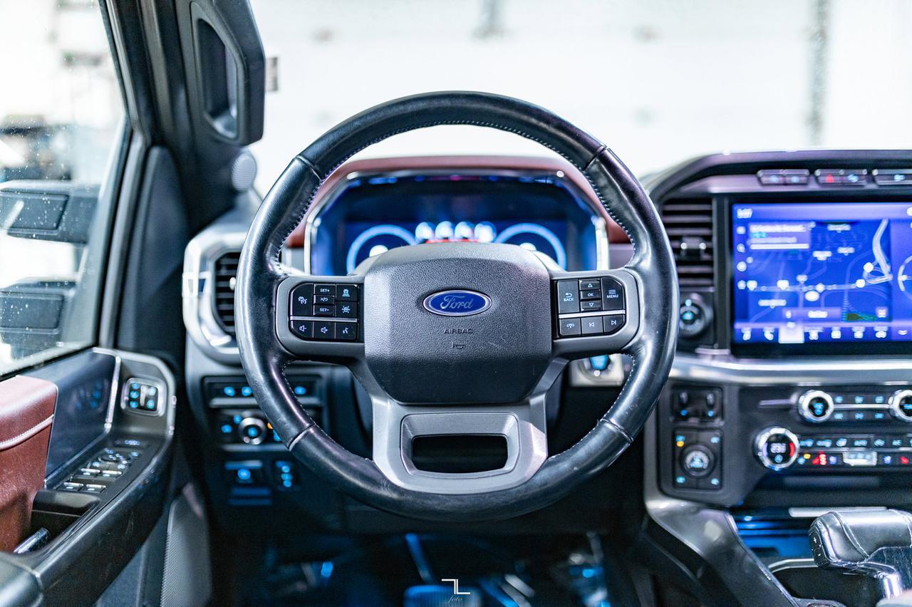 2021 Ford F-150 4x4 Super Crew Lariat FX4 Longbox Leather Nav Red Deer AB