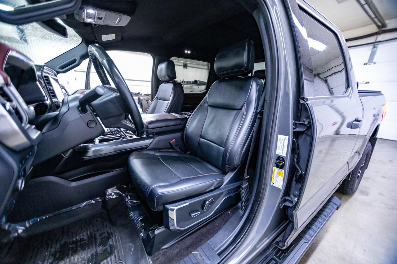 2021 Ford F-150 4x4 Super Crew Lariat FX4 Longbox Leather Nav Red Deer AB