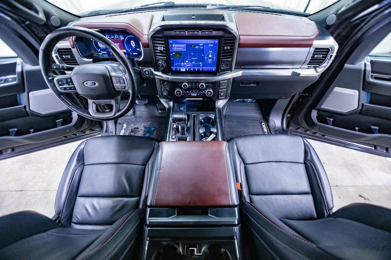 2021 Ford F-150 4x4 Super Crew Lariat FX4 Longbox Leather Nav Red Deer AB