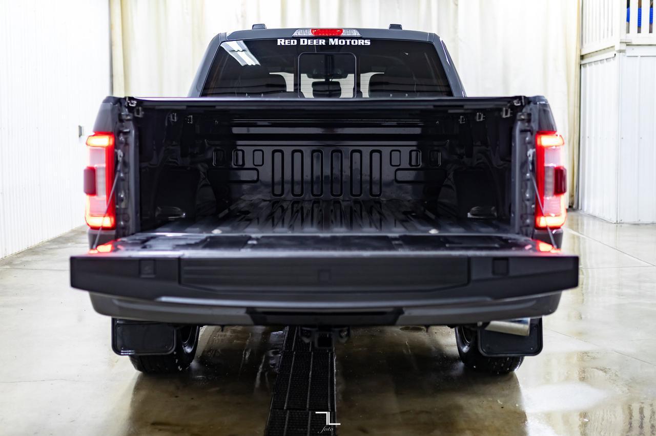 2021 Ford F-150 4x4 Super Crew Lariat Leather Nav BCam Red Deer AB