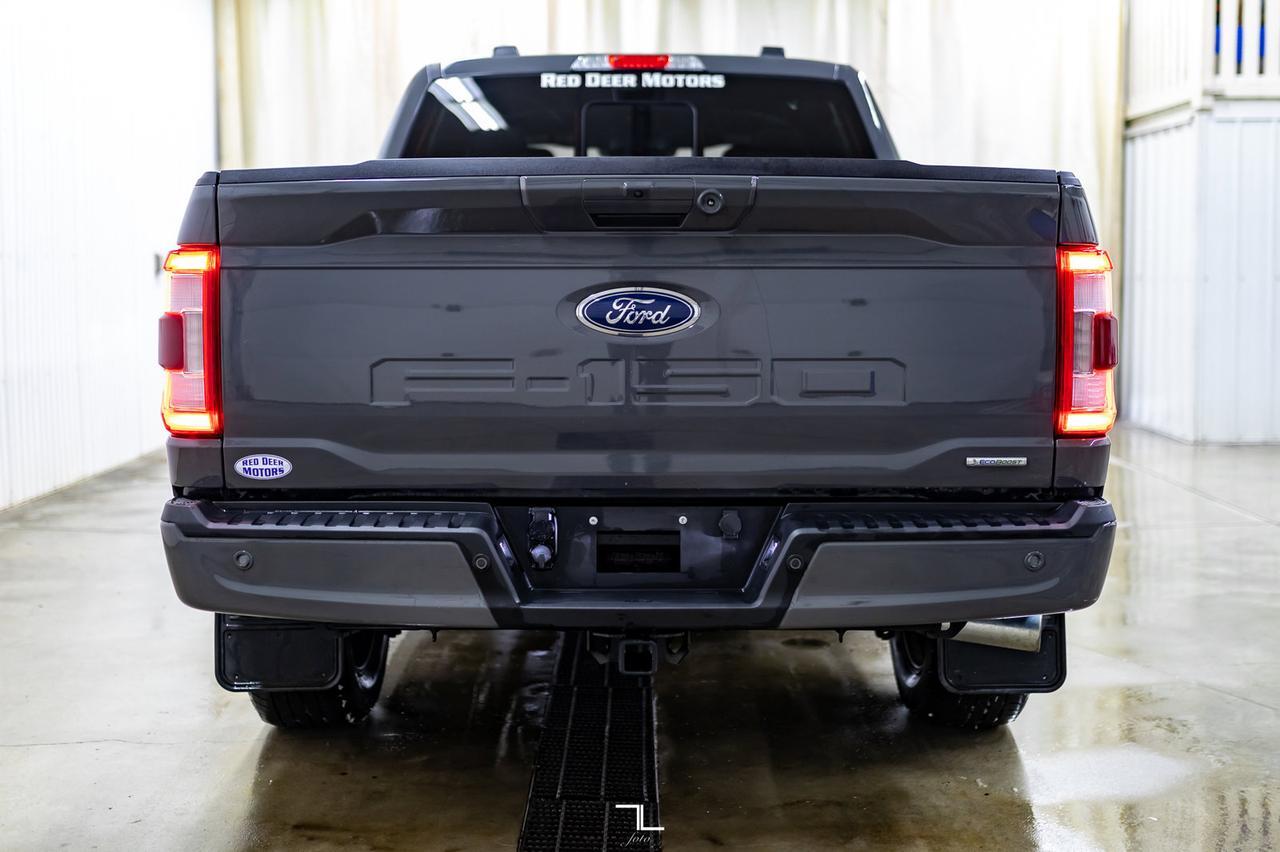 2021 Ford F-150 4x4 Super Crew Lariat Leather Nav BCam Red Deer AB