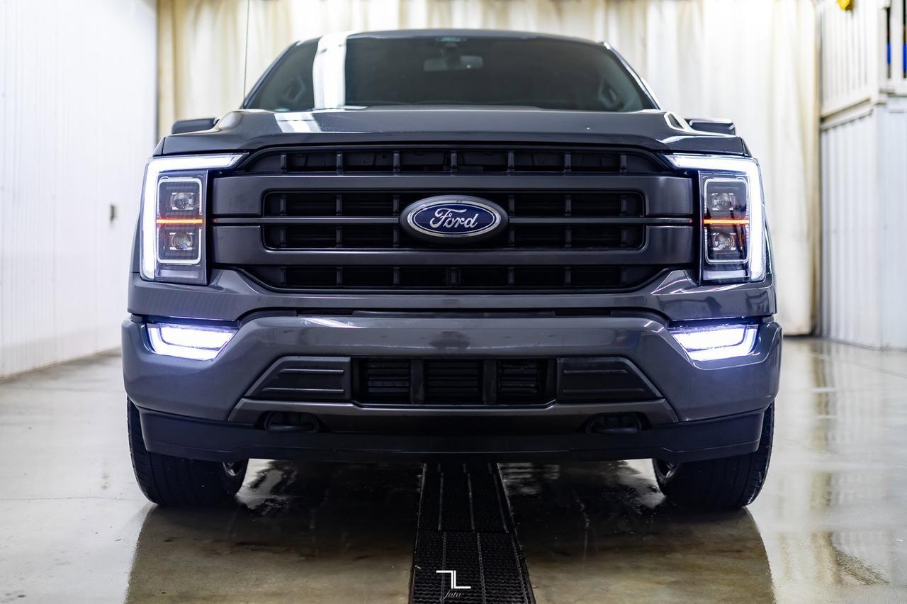 2021 Ford F-150 4x4 Super Crew Lariat Leather Nav BCam Red Deer AB