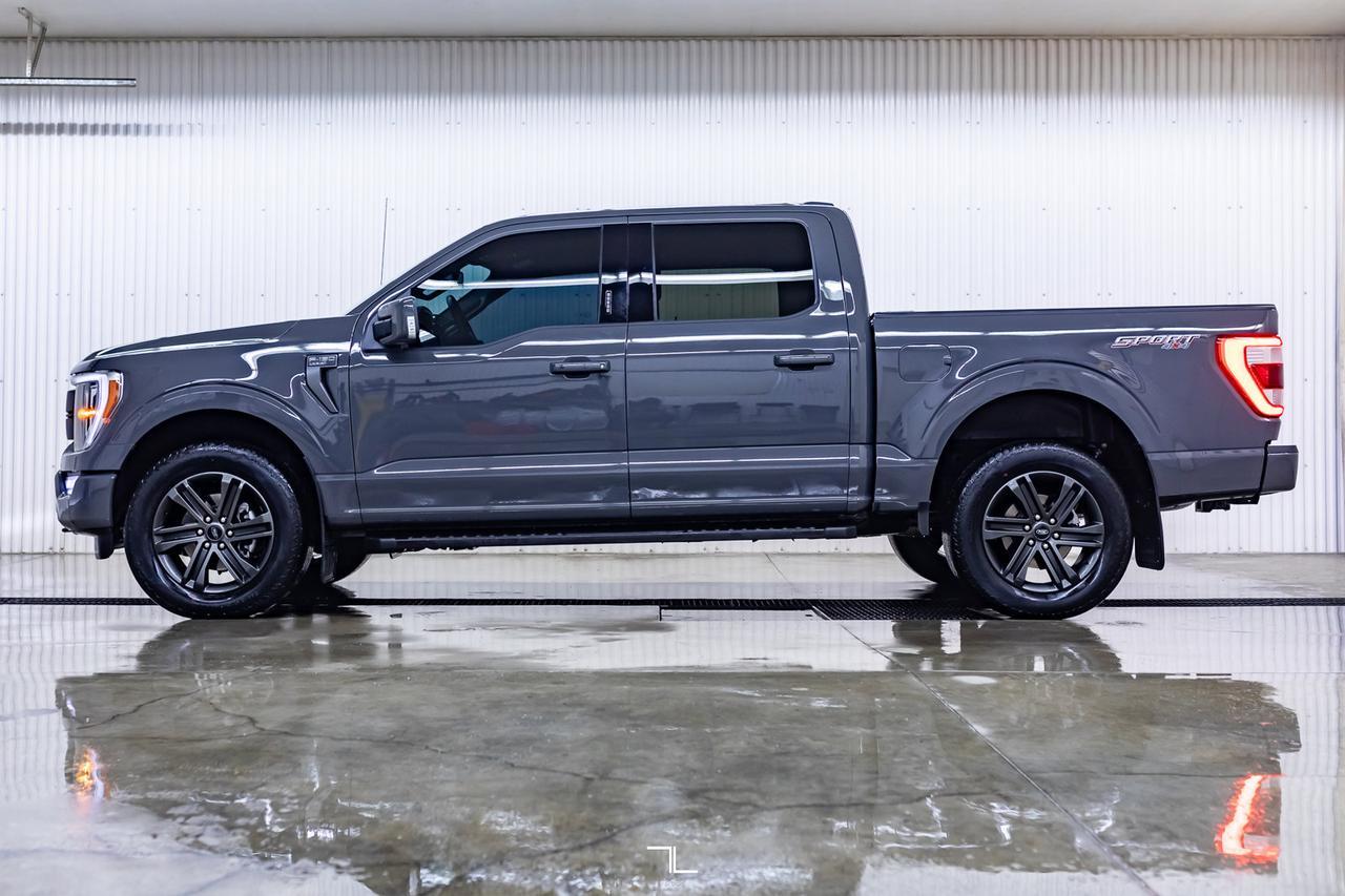 2021 Ford F-150 4x4 Super Crew Lariat Leather Nav BCam Red Deer AB