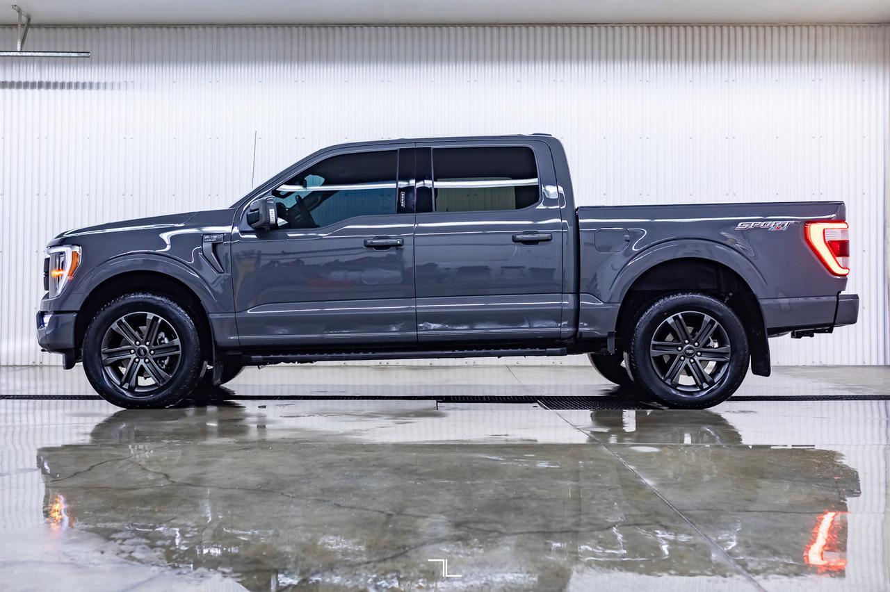 2021 Ford F-150 4x4 Super Crew Lariat Leather Nav BCam Red Deer AB