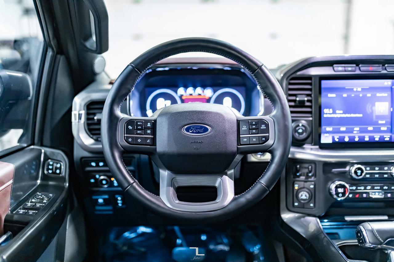 2021 Ford F-150 4x4 Super Crew Lariat Leather Nav BCam Red Deer AB