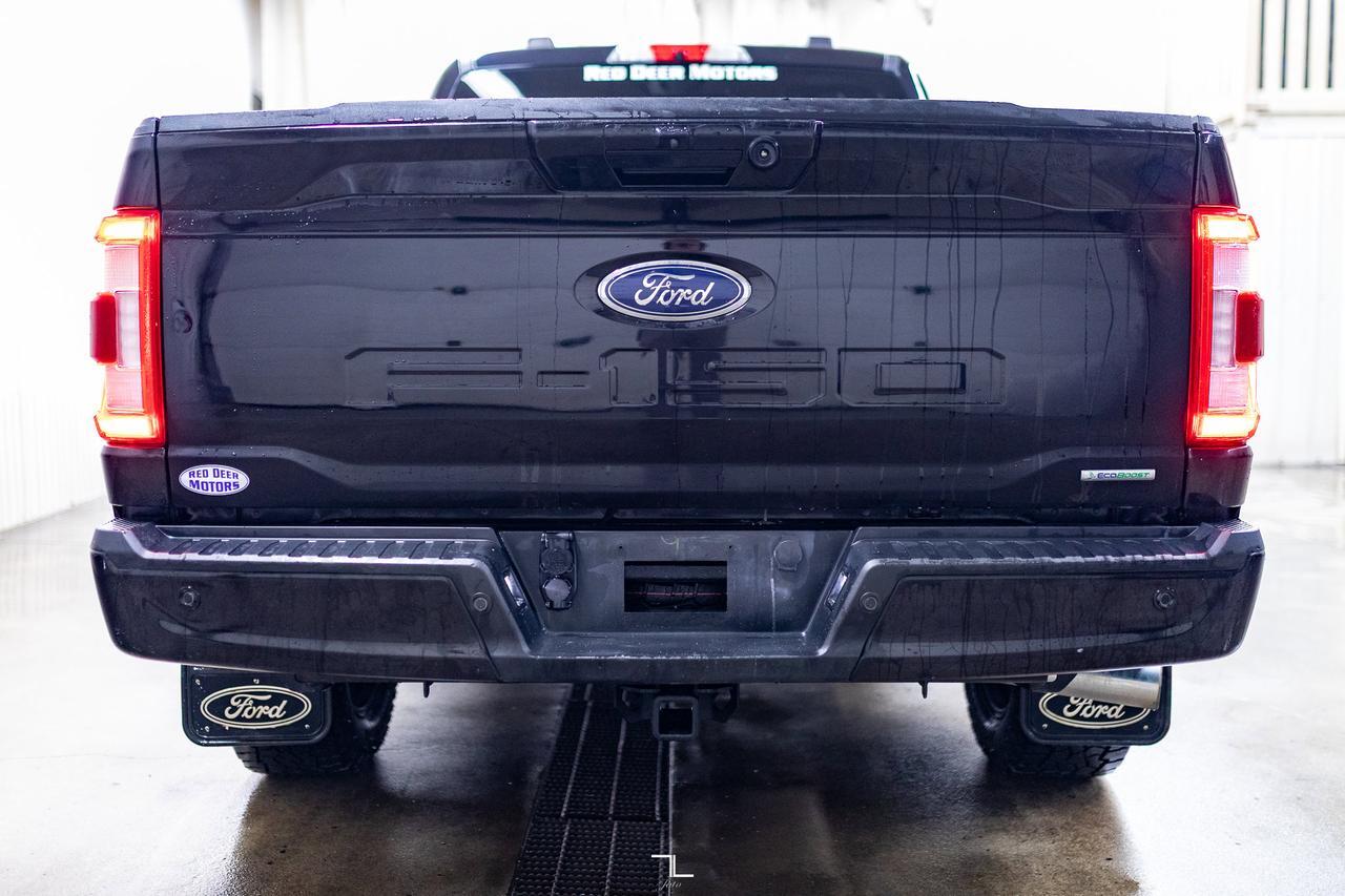 2021 Ford F-150 4x4 Super Crew Lariat Sport Leather Nav BCam Red Deer AB