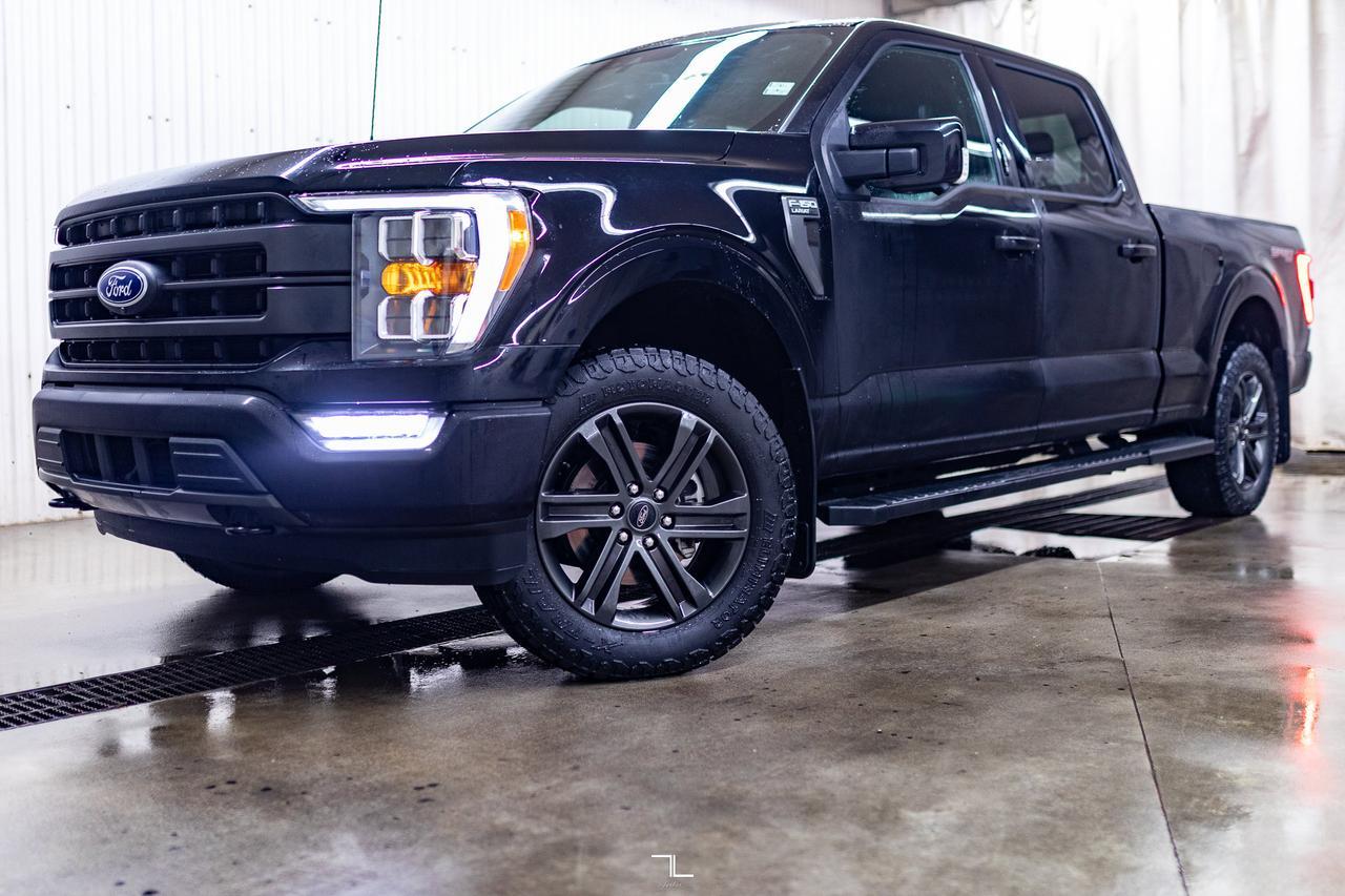 2021 Ford F-150 4x4 Super Crew Lariat Sport Leather Nav BCam Red Deer AB