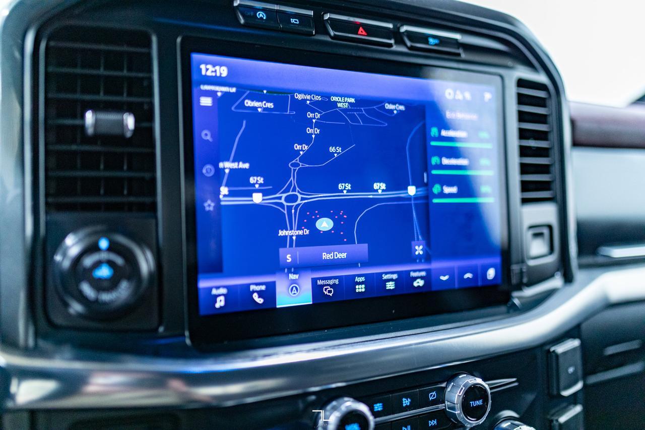 2021 Ford F-150 4x4 Super Crew Lariat Sport Leather Nav BCam Red Deer AB