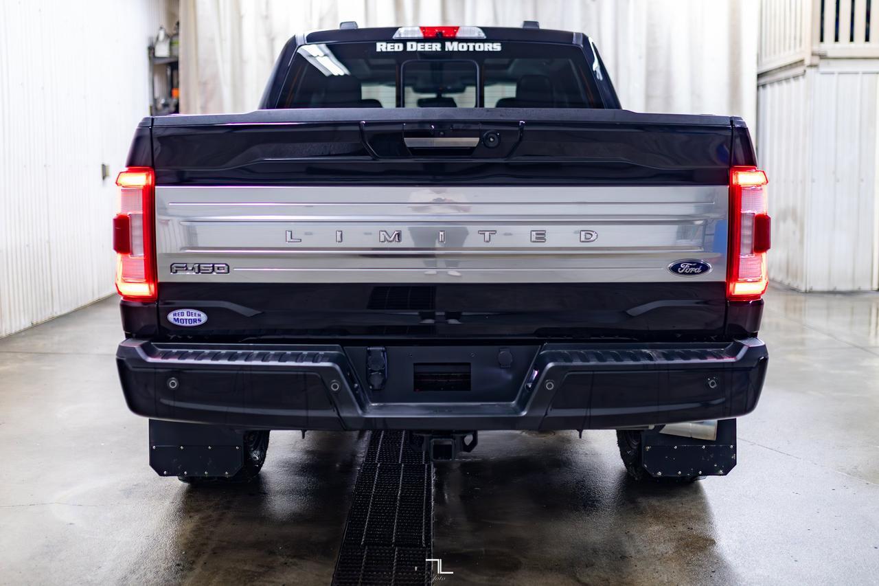 2021 Ford F-150 4x4 Super Crew Limited Leather Roof Nav BCam Red Deer AB