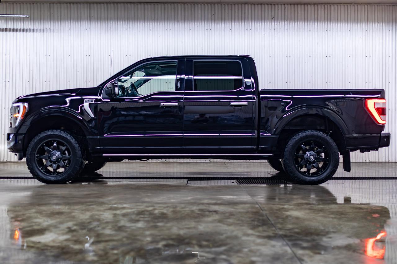 2021 Ford F-150 4x4 Super Crew Limited Leather Roof Nav BCam Red Deer AB