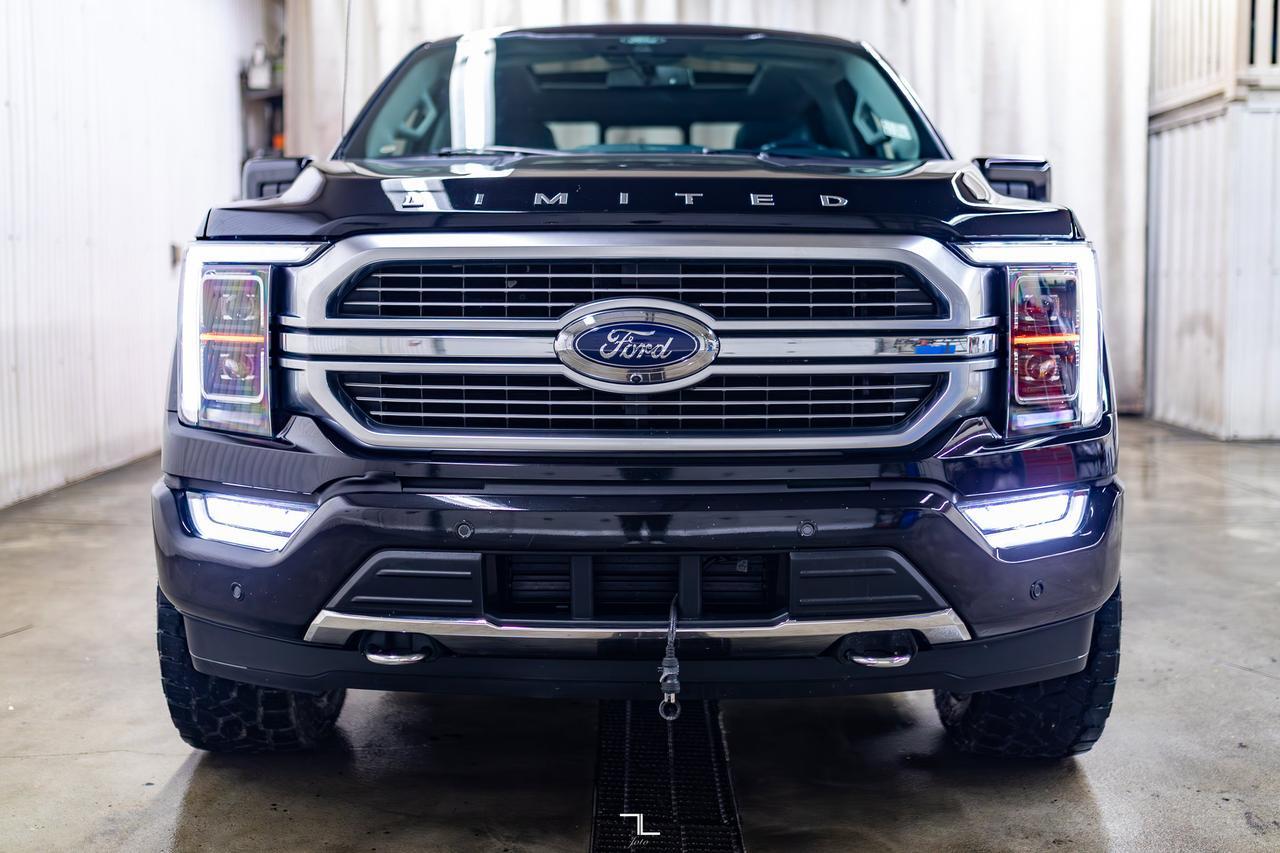 2021 Ford F-150 4x4 Super Crew Limited Leather Roof Nav BCam Red Deer AB