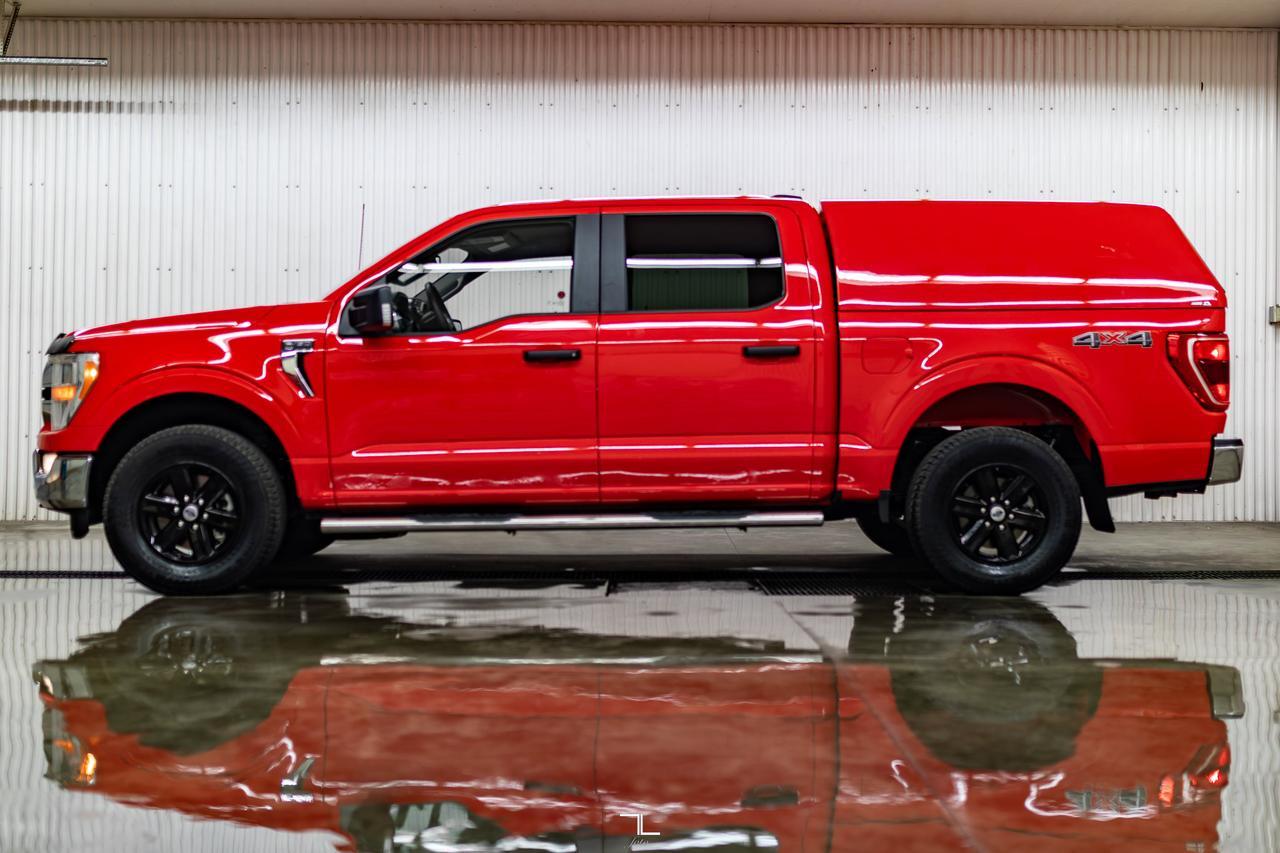 2021 Ford F-150 4x4 Super Crew XLT BCam Topper Red Deer AB
