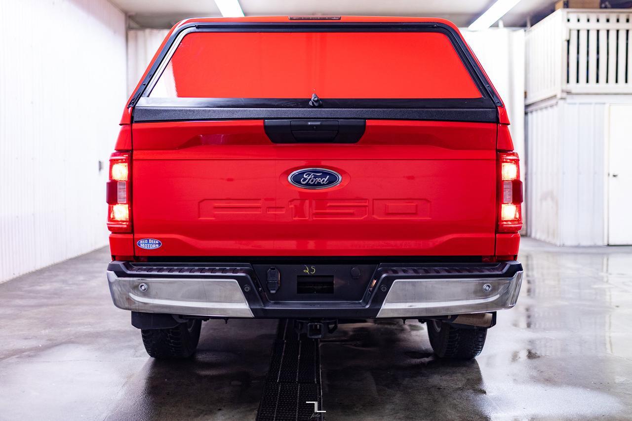 2021 Ford F-150 4x4 Super Crew XLT BCam Topper Red Deer AB