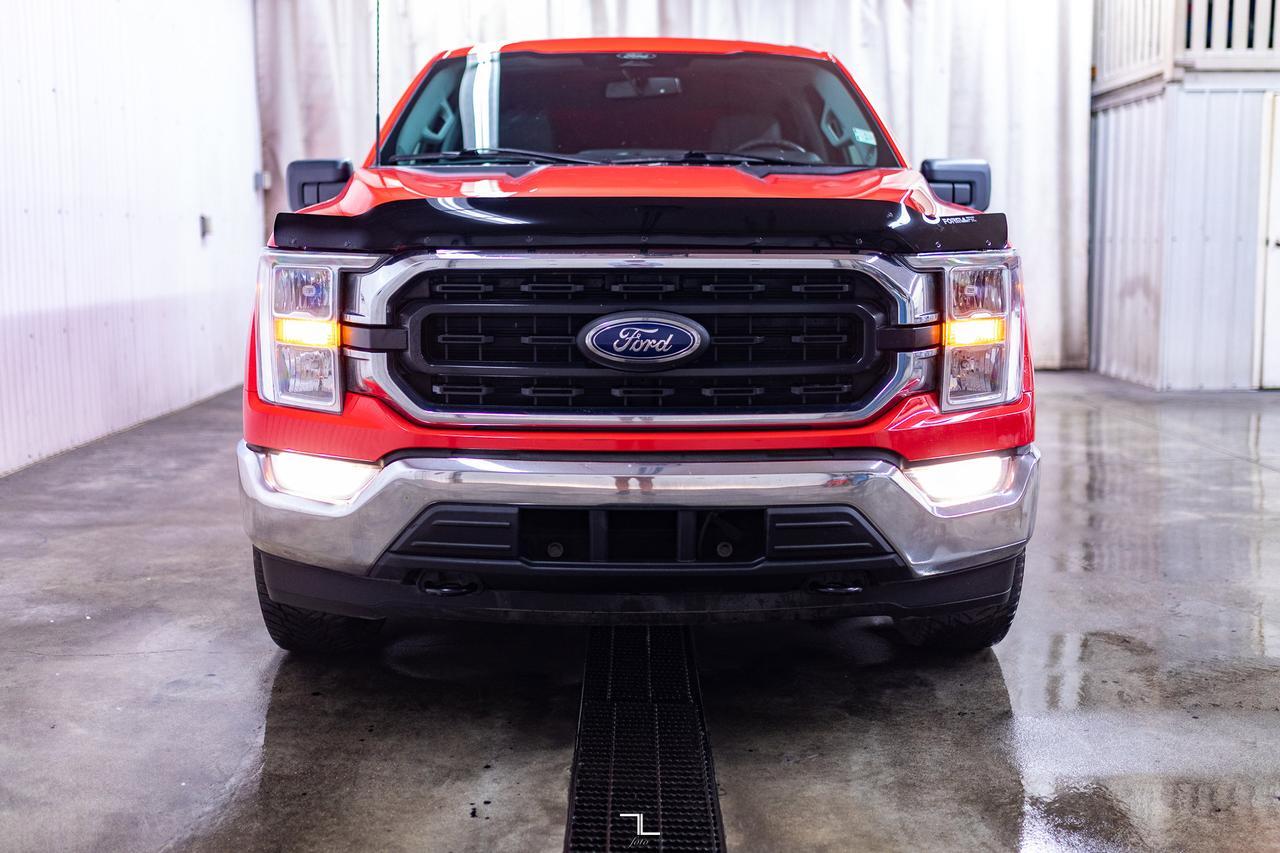 2021 Ford F-150 4x4 Super Crew XLT BCam Topper Red Deer AB