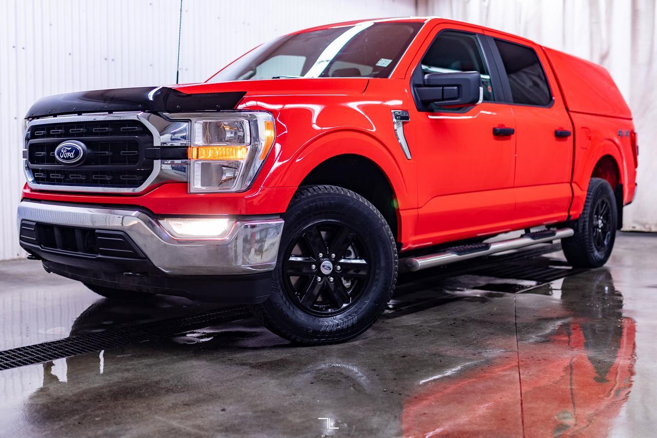2021 Ford F-150 4x4 Super Crew XLT BCam Topper Red Deer AB
