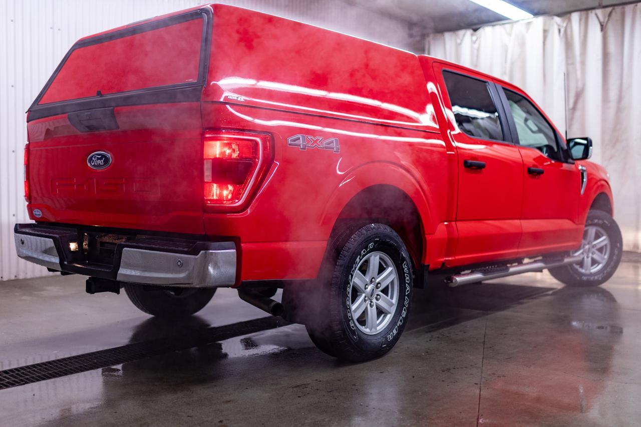 2021 Ford F-150 4x4 Super Crew XLT BCam Topper Red Deer AB