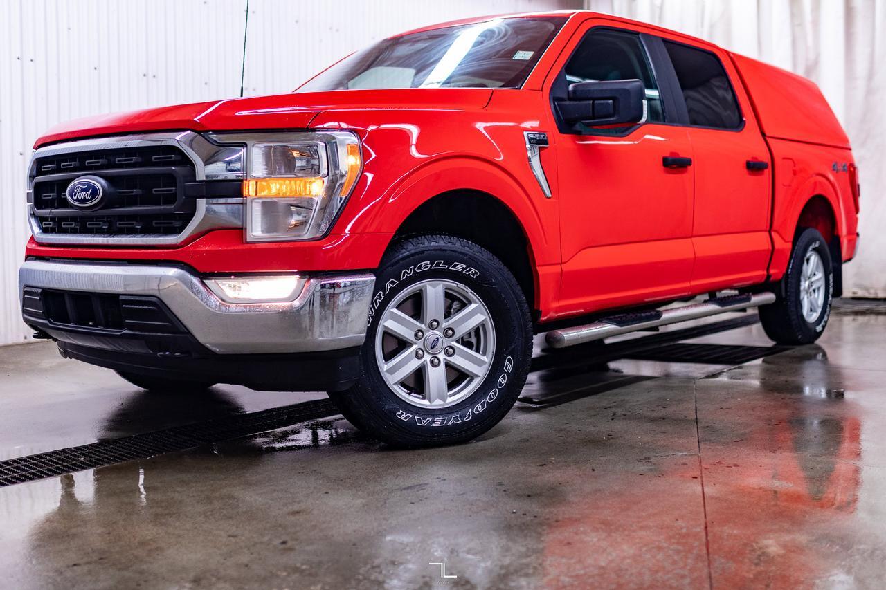 2021 Ford F-150 4x4 Super Crew XLT BCam Topper Red Deer AB