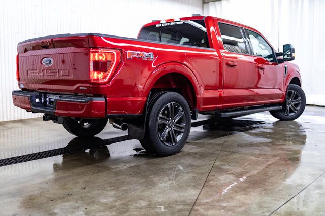 2021 Ford F-150 4x4 Super Crew XLT FX4 Longbox Nav BCam Red Deer AB