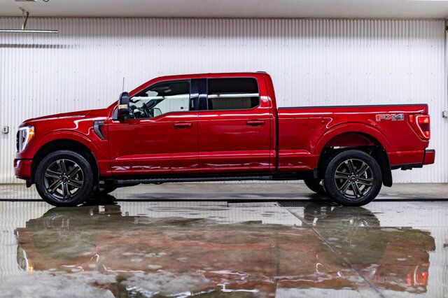 2021 Ford F-150 4x4 Super Crew XLT FX4 Longbox Nav BCam Red Deer AB