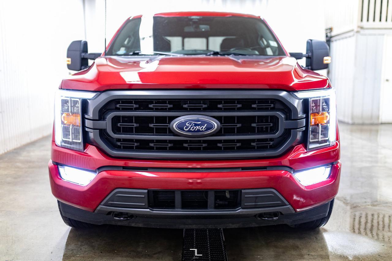 2021 Ford F-150 4x4 Super Crew XLT FX4 Longbox Nav BCam Red Deer AB