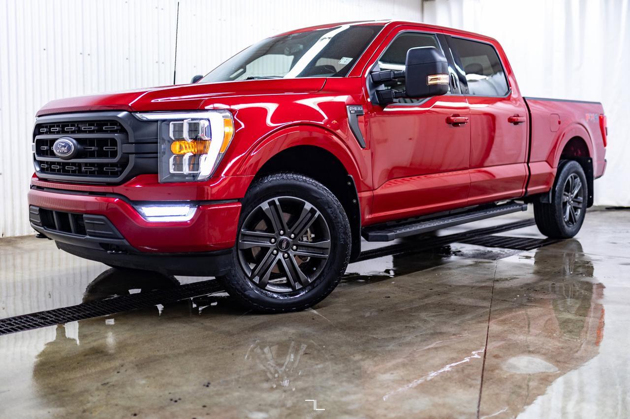 2021 Ford F-150 4x4 Super Crew XLT FX4 Longbox Nav BCam Red Deer AB