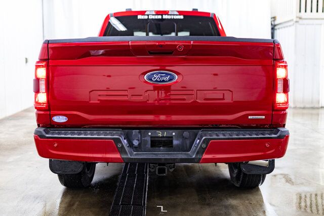 2021 Ford F-150 4x4 Super Crew XLT FX4 Longbox Nav BCam Red Deer AB