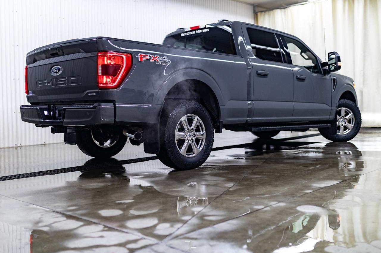 2021 Ford F-150 4x4 Super Crew XLT FX4 Longbox Nav BCam Red Deer AB