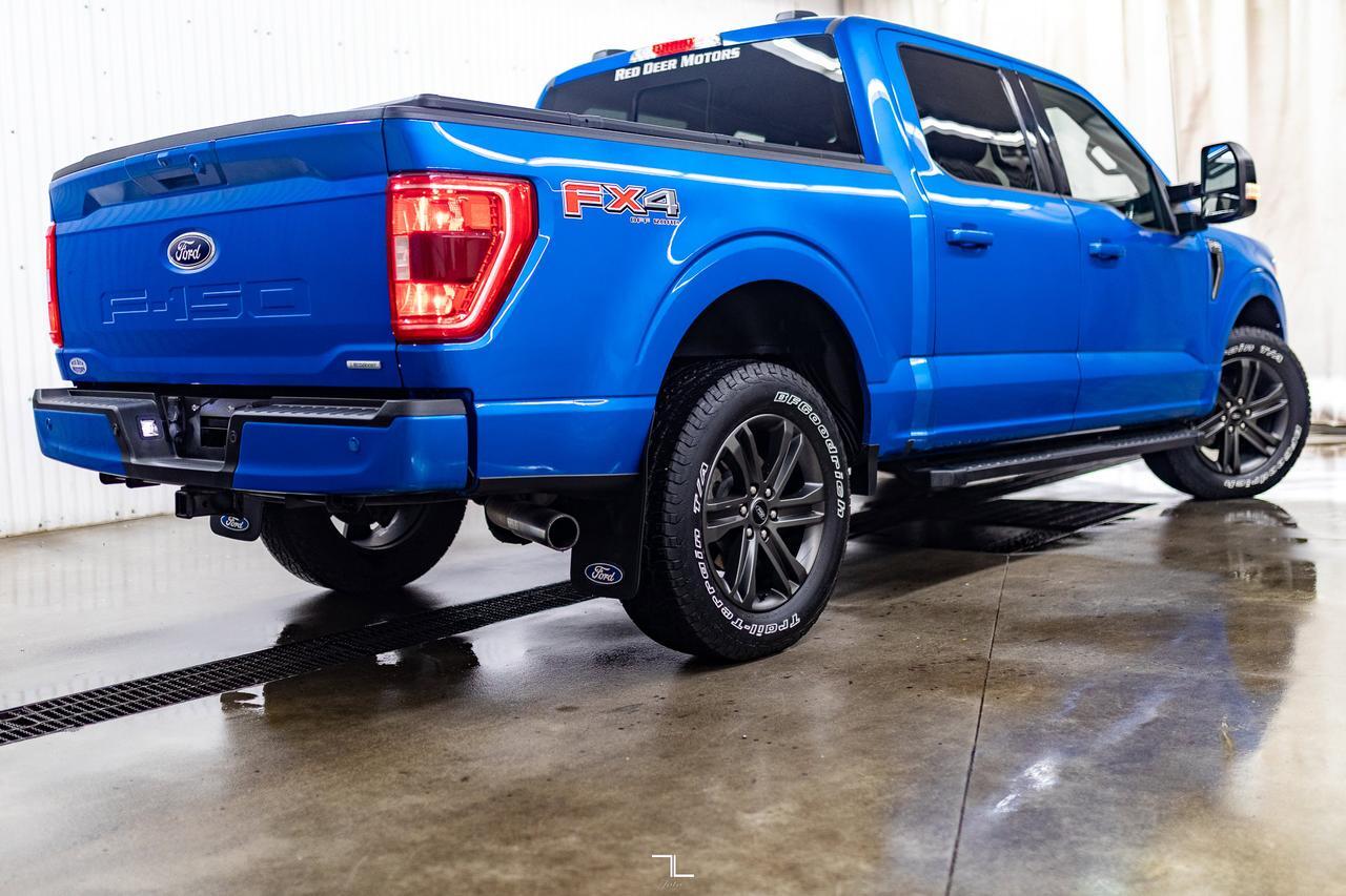 2021 Ford F-150 4x4 Super Crew XLT FX4 Nav BCam Red Deer AB