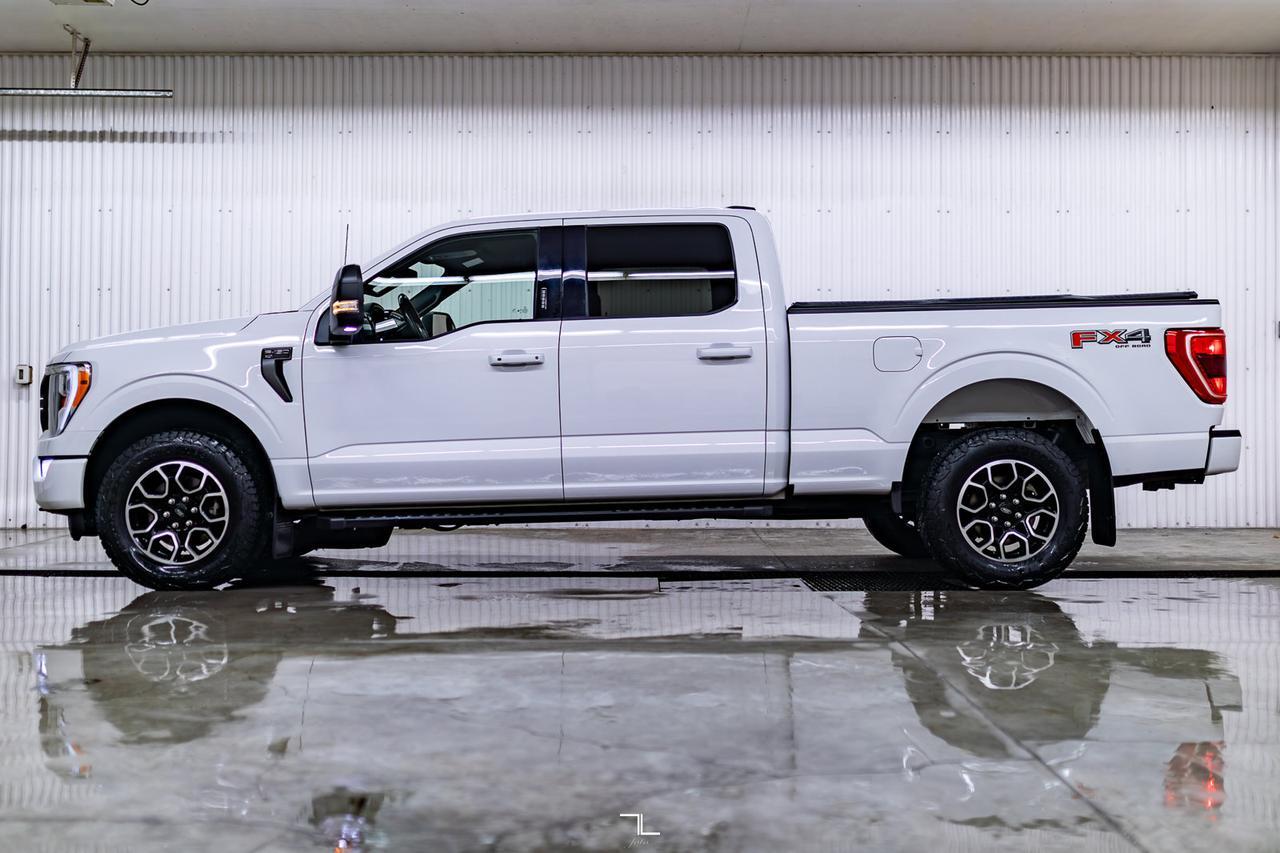 2021 Ford F-150 4x4 Super Crew XLT FX4 Sport 302A Pkg Longbox Nav BCam Red Deer AB