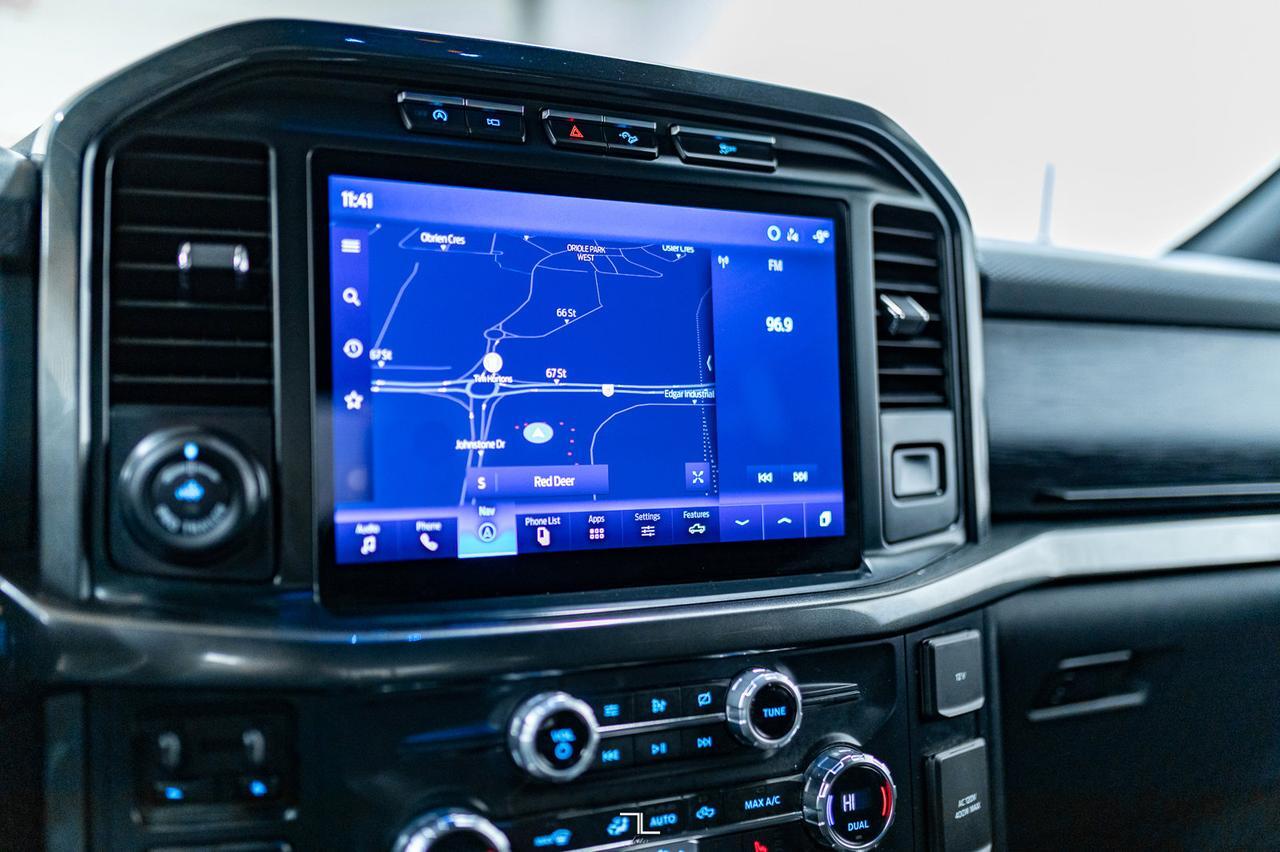 2021 Ford F-150 4x4 Super Crew XLT FX4 Sport 302A Pkg Longbox Nav BCam Red Deer AB