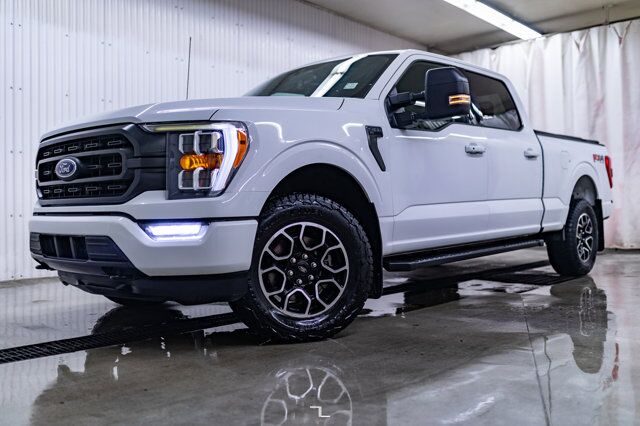 2021 Ford F-150 4x4 Super Crew XLT FX4 Sport 302A Pkg Longbox Nav BCam Red Deer AB