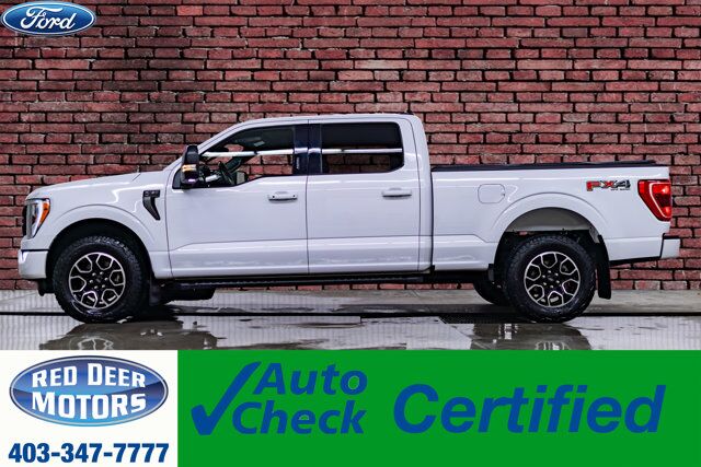 2021 Ford F-150 4x4 Super Crew XLT FX4 Sport 302A Pkg Longbox Nav BCam