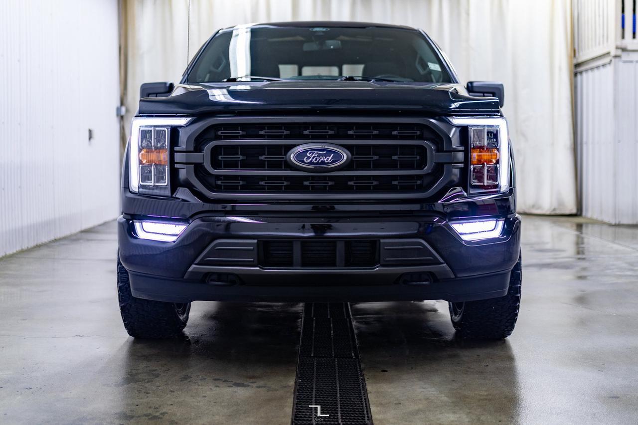 2021 Ford F-150 4x4 Super Crew XLT Sport Nav Roof BCam Level Kit Red Deer AB