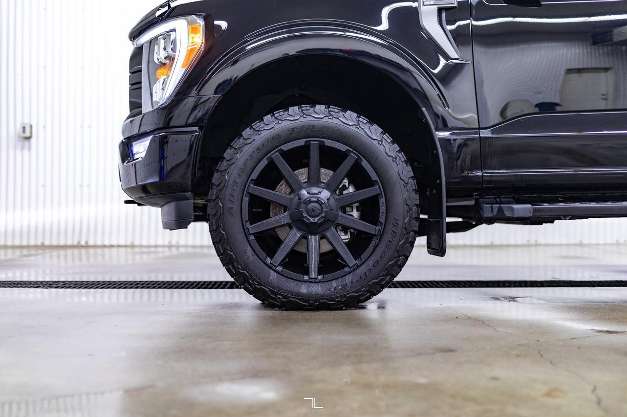 2021 Ford F-150 4x4 Super Crew XLT Sport Nav Roof BCam Level Kit Red Deer AB